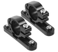 ORFOFE 2Pcs Bike Bottle Cage Adapter Clamp Mount for Handlebar Seat Post Frame Water Bottle Bracket Holder for Cycling Compact Lightweight Clip Design