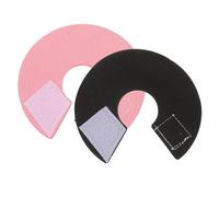 ORFOFE 2Pcs Bird Protective Collars Anti-biting Neck Rings for Parrots Budgie African Grey Plucking and Skin Protection