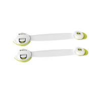ORFOFE 2pcs Cabinet Door Lock Fridge Safety Locks Cabinets Childproof Closet Door Lock Cabinet Lock Door Lock for Cabinet Doors Lock for Refrigerator Door Green