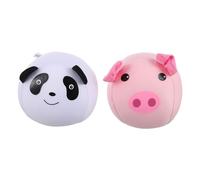 ORFOFE 2pcs Cartoon Animal Sandbags Pig Panda Throwing Game for Indoor Outdoor Educational Playthings Lightweight Party Supplies