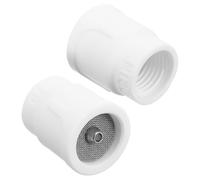 ORFOFE 2pcs Ceramic Tig Gas Nozzle Tig Welding Torch Shield Cup with Accurate Inner Diameter White Ceramic Welding Accessory for Aviation Aerospace