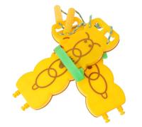 ORFOFE 2pcs Creative Coordination Board for Sensory Integration and Motor Skills Training Group Working for Kindergarten and Play Yellow Team Cooperation Activity