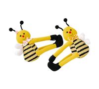ORFOFE 2pcs Decorative Curtain Tie Holdback Clamps Polyester Wear-resistant Tiebacks for Thin Sheer Curtains Home Office Drapery Accessories