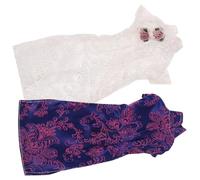 ORFOFE 2Pcs Delicate Wear-resistant Doll Cheongsam Clothes for Dolls Reusable Compact Dress Outfit Easy to Dress Suitable for Lovers and Parenting Practice Random Color