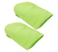 ORFOFE 2pcs DIY Hand Puppets for Open Mouth Canvas Design Blank Paintable Craft Puppets for Storytelling and Creative Role Play