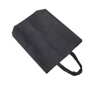 ORFOFE 2pcs Foldable Non-woven Fabric Shopping Bags Large-capacity Reusable Grocery Storage Tote with Sturdy Handles Lightweight Fold-up Pouch for Daily Shopping and Events