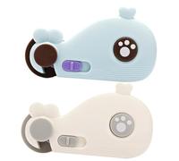 ORFOFE 2pcs for Cabinets and Drawers Cute Boy Girl Cabinet Door Locks Easy Installation for Boy Girl and Pet Safety