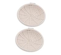 ORFOFE 2pcs Hand-woven Cotton Rope Bird Breeding Nest for Small Birds Hanging Sleeping Bed for Canaries Parrots Finches Sturdy Natural Material Easy Installation Supports Nesting and