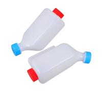 ORFOFE 2pcs Hanging Lamb Milk Bottle Feeder Reusable Calf Milk Dispenser with Teat for Small Animals Efficient Livestock Nursing Bottle for Goats and Sheep