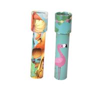 ORFOFE 2Pcs Kaleidoscope Educational Creative Rotating Visual Experience Cartoon Style Party Favors for Boys and Imaginative Learning and Entertainment