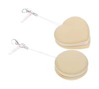ORFOFE 2pcs Lightweight Mobile Phone Screen Cleaners and Eyeglasses Wipes Made of Pp and Silicone, Scratch-resistant, Suitable for Electronic Device Screens and Camera Random Style