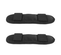 ORFOFE 2pcs Lightweight Nylon Shoulder Strap Pads for Backpack and Laptop Case, Comfortable Decompression Padding to Prevent Shoulder Strain, for Carrying Heavy Items and Heavier Loads