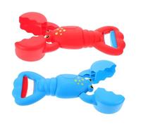 ORFOFE 2pcs Lobster Sand Digger Plastic Beach for Dual Use Crab Claw Excavator for Sand and Snow Easy Grip Design Encouraging Group Play and Social Interaction for Outdoor Activities
