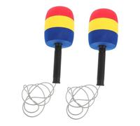 ORFOFE 2pcs Mallet Soft Sponge Hammer for Whack Moles Game Safe Lightweight Pounding for Plastic Interactive Montessori Hammering Fun