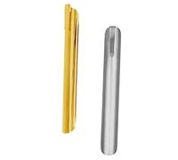 ORFOFE 2pcs Metal Bread Crumb Ergonomic Design Tabletop Crumb Sweeper Fixed Clip Comfortable Grip Efficient Cleaning Tool for Restaurant Bar Bakery