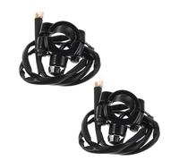 ORFOFE 2pcs Motorcycle Handlebar Switch Aluminum Alloy Kill Starter Horn Headlight Control Push Button for All Bikes Enhanced Safety Metal