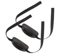 ORFOFE 2Pcs Padded Hockey Helmet Chin Pads with Strap Sponge Chin Protector for Football and Ice Hockey Protective Headgear Strap Pad for Boys’ Sports Safety