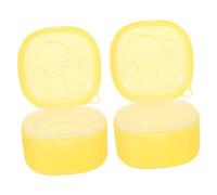 ORFOFE 2pcs Portable Baby Pacifier Holder Case for Travel Dustproof Pacifier Storage Box Hook Suitable for Diaper Bags -Free Material for On-The-go Parents