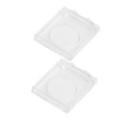 ORFOFE 2pcs Power Button Cover Transparent Plastic Flip Switch Protector for Light Pad Copy Board Accidental Shutdown Guard