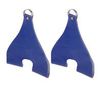 ORFOFE 2pcs Reusable Blue Poultry Weighing Bag Made of Sturdy Pu Material for Small Farm Animals and Birds, for Weighing and Monitoring the Health and Growth of Birds on Farms