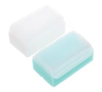 ORFOFE 2Pcs Sensory Training Tactile Massage Brush Soft Wear-resistant Bathing Sponge for Newborns Comfortable Lightweight Hair Brush for Gentle Scalp Care and Convenient Grooming