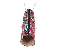 ORFOFE 2pcs Small Pet Cooling Nest Hanging Tunnel for Hamsters Guinea Pigs and Sugar Gliders Lightweight Canvas Design for Comfort Fun Sleeping and