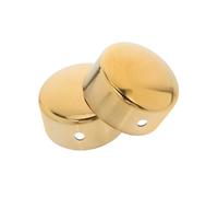 ORFOFE 2pcs Stainless Steel Round Handrail End Caps for Staircase Post Cover Minimalist Design Ladder End Caps with Smooth Finish Easy Fixing Cover for Handrails and Banisters