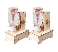 ORFOFE 2pcs Stem Tornado Maker Kit for Weather Science Project Manual Tornado Simulator Homeschool Science Kit Interactive Physics Learning Classroom Experiment