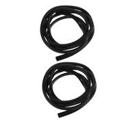 ORFOFE 2PCS SUP Paddle Edge Protector Strip 1m Black Paddle Edge Guard Tape for Surfboard and Kayak Protection in Water Sports