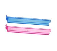 ORFOFE 2pcs Transparent Plastic Mahjong Pushers and Racks Mahjong Tool for Home and Professional Use Versatile Tile Pusher for Western American Games