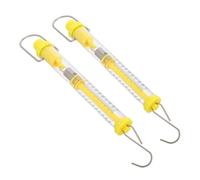 ORFOFE 2pcs Tubular Spring Scales Capacity Portable Handheld Force Measuring Tools for Physics Experiments Teaching Science Classrooms High Accuracy Mechanical Pull Gauge