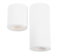 ORFOFE 2pcs Writable Adhesive Craft Tape Blank Washi Tape for Scrapbooking and Journaling Removable Sticker Book for Students Decorative Strips in White