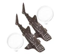 ORFOFE 2sets Aquarium Floating Decor Safe Material for Fish Tanks and Environments Promotes Interaction and Natural Aesthetics