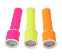 ORFOFE 3 Sets DIY Kaleidoscope Making Kit Educational Handmade Optical for Creative Science Development and Imagination Enhancement Random Color