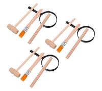 ORFOFE 3 Sets Excavation Tools with Hammer Brushes and Magnifying Glass Archaeological Kit for Young Explorers Encouraging and Historical Discovery