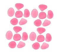 ORFOFE 300pcs Weatherproof Fluorescent Glow Pebbles for Garden Pathway Fish Tank and Outdoor Decor Safe for High Brightness Easy to Use