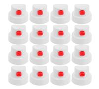 ORFOFE 30pcs Aerosol Can Fan Spray Nozzle, Paint Can Spray Nozzle Replacement Tips, Pe, White, Waterproof Cap, for Craft Painting and Car Repair, Hobbyist and Professional Painters