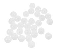 ORFOFE 30pcs Baby Squeaker Inserts and Noise Maker Balls for Repair White Plastic Animal Puppet Accessories for Infant Music