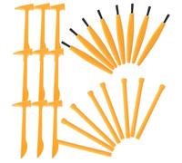 ORFOFE 30pcs Dinosaur Excavation Kit for Educational Archaeology Tools with Hammer Brush Realistic Digging Experience for Boys and Safe and Science Learning