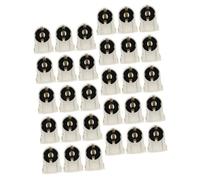 ORFOFE 30pcs Lamp Holder Brackets Compatible with LED Fluorescent Tubes Lamp Base Socket Replacement for Stable Efficient Lighting and Even Light Distribution Random Color