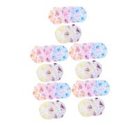 ORFOFE 30pcs Reusable Shower Caps for Women Elastic Bath Caps with Matte Printed Design Multipurpose Indoor Salon Bathroom Hair Protection Colors