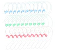 ORFOFE 30pcs Tooth Keepsake Boxes with Necklace String Colorful Portable Tooth Storage Organizer for Boys and Sealed Compartment for Safe Collection and Childhood Memory Preservation