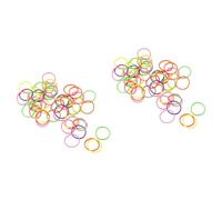 ORFOFE 340pcs Mixed Color Pet Hair Bands for Dog Grooming Elastic Rubber Bands for Cute Knots Bows and Braids Dog Hair Accessories for All Breeds
