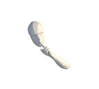 ORFOFE 3D Stereoscopic Paper Model DIY Geometric Origami Hand Molded Decoration Ornament for Library Wall Hanging, Iridescent Pearl Paper Craft Kit for Arts and Crafts