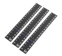 ORFOFE 3pcs Adhesive Fermentation Thermometer Sticker Strips for Brewing Temperature Monitoring Stick Decal for Fermentation Jars Wine Beer Yogurt and Bread Brewing
