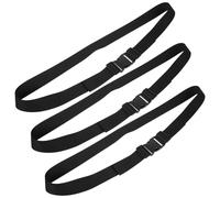 ORFOFE 3Pcs Adjustable Stroller Straps Replacement 3.8Cm Wide 1.6M Long Safety Harness for Dining and Home Use