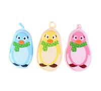 ORFOFE 3pcs Bath Sponge for Boys and Girls Adorable Bathing Boy Girl Shower Sponge Rub Towel for Bathing