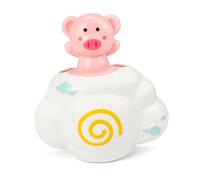ORFOFE 3pcs Bath with Water Cloud Animals for Safe Material Floating Shower Tub Elephant Pig Bear Patterns for Hand Eye Coordination and Fun Bath