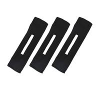 ORFOFE 3pcs Black Hair Bun Maker Set for Women and Iron Wire and Polyester Material Creating French Twist and Waves Elegant and Lovely Hair Curler Tool for Stylish
