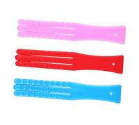 ORFOFE 3pcs Body Tapping Stick Massage Tools Set, Acupoint Beating Pats for Neck Shoulder Back Pain Relief, Portable Handheld Body Care Tool for Muscle Relaxation and Wellness Random Random Color